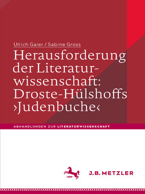 cover image of Herausforderung der Literaturwissenschaft